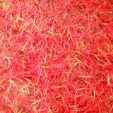 Il colore rosso fuoco dei pistilli 